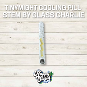 Tinymight Cooling Pill Stem by Glass Charlie ( Secret Amber)