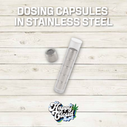 Dosing Capsules in Stainless Steel by Tinymight (CAP2)