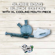 Globe Bong Black Edition With XL Cooling Mouthpiece