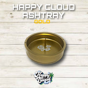 Happy Cloud Ashtray Gold