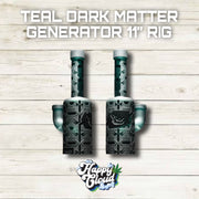 Teal Dark Matter Generator 11” Rig