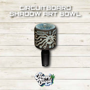 CIRCUITBOARD SHADOW ART BOWL