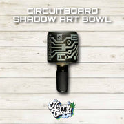 CIRCUITBOARD SHADOW ART BOWL