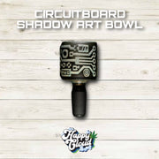 CIRCUITBOARD SHADOW ART BOWL
